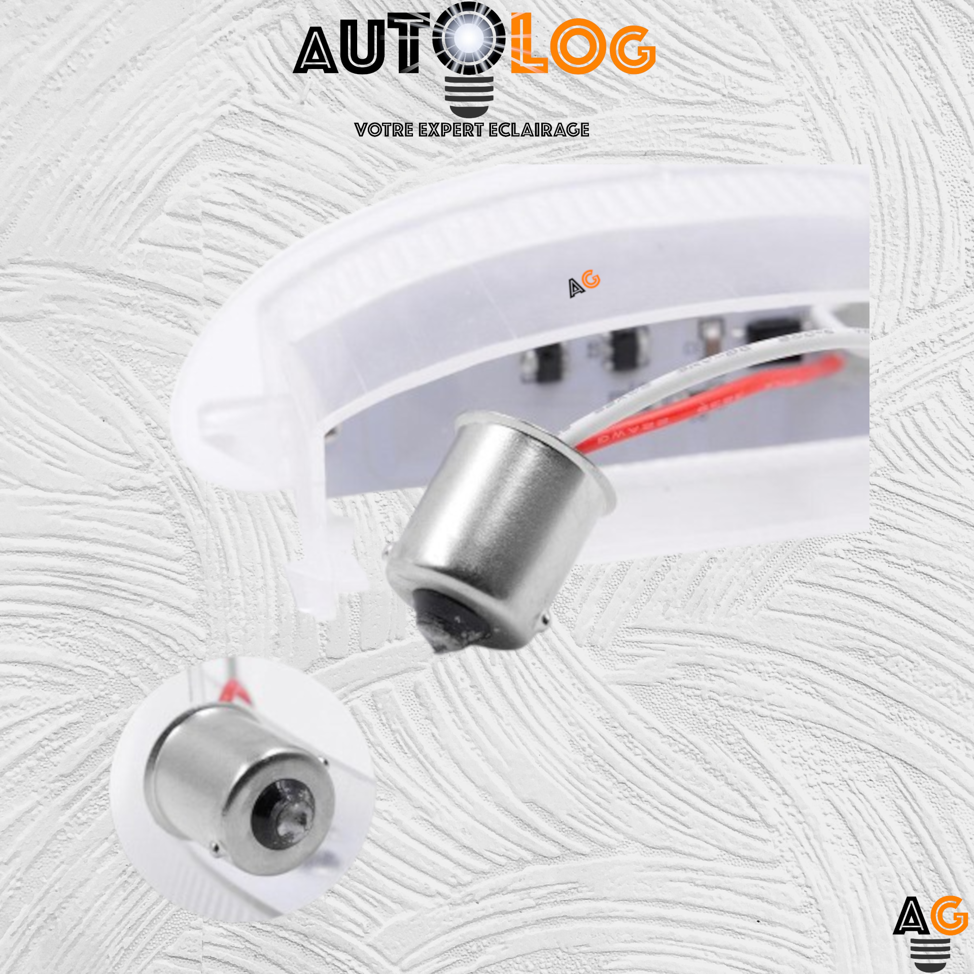 Feux de plaque d'immatriculation LED Renault Twingo I