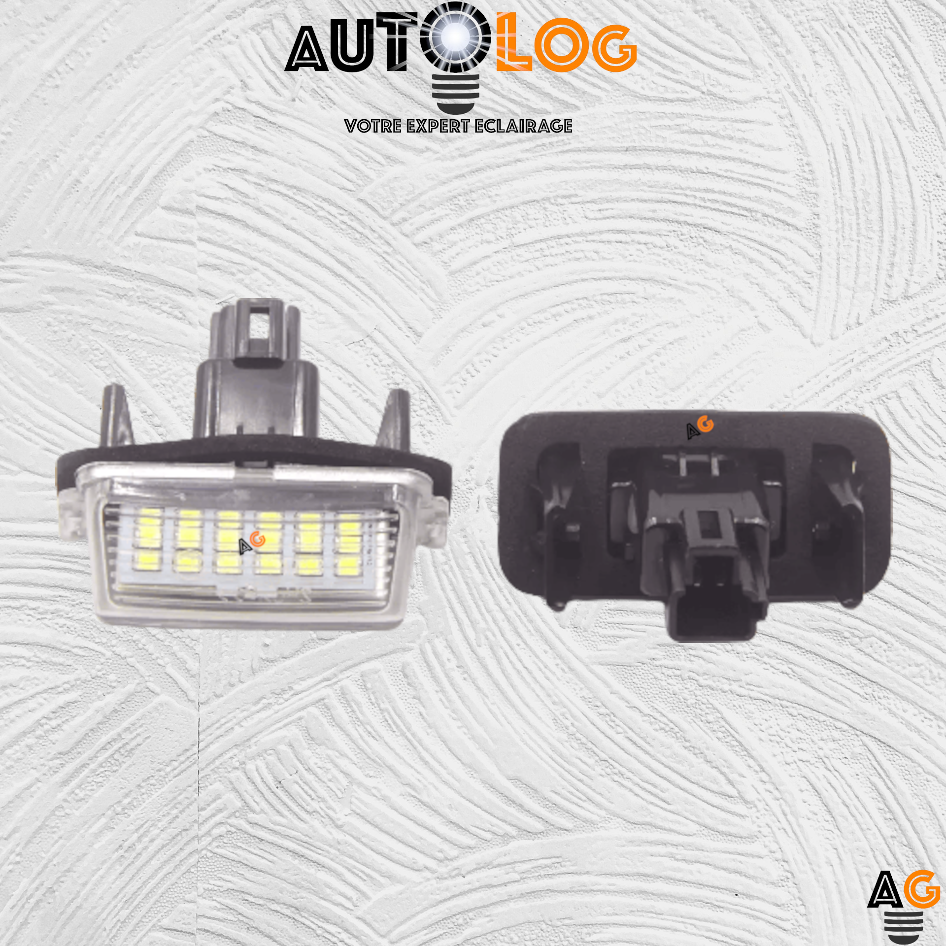 2x Feux Plaque d'immatriculation LED TOYOTA HIGHLANDER