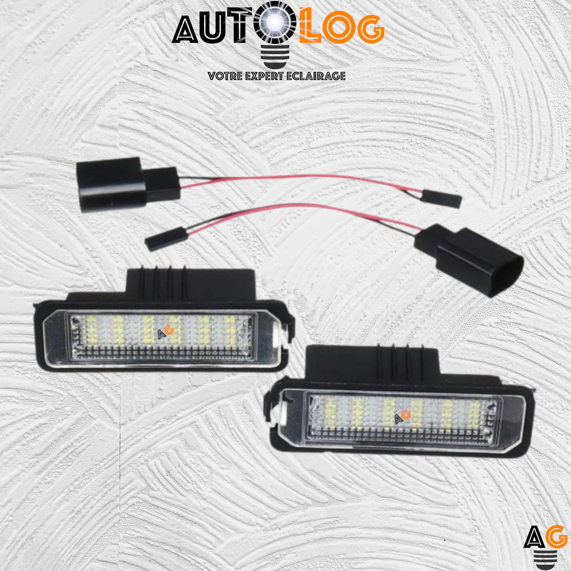 2x Feux Plaque d'immatriculation LED VOLKSWAGEN EOS