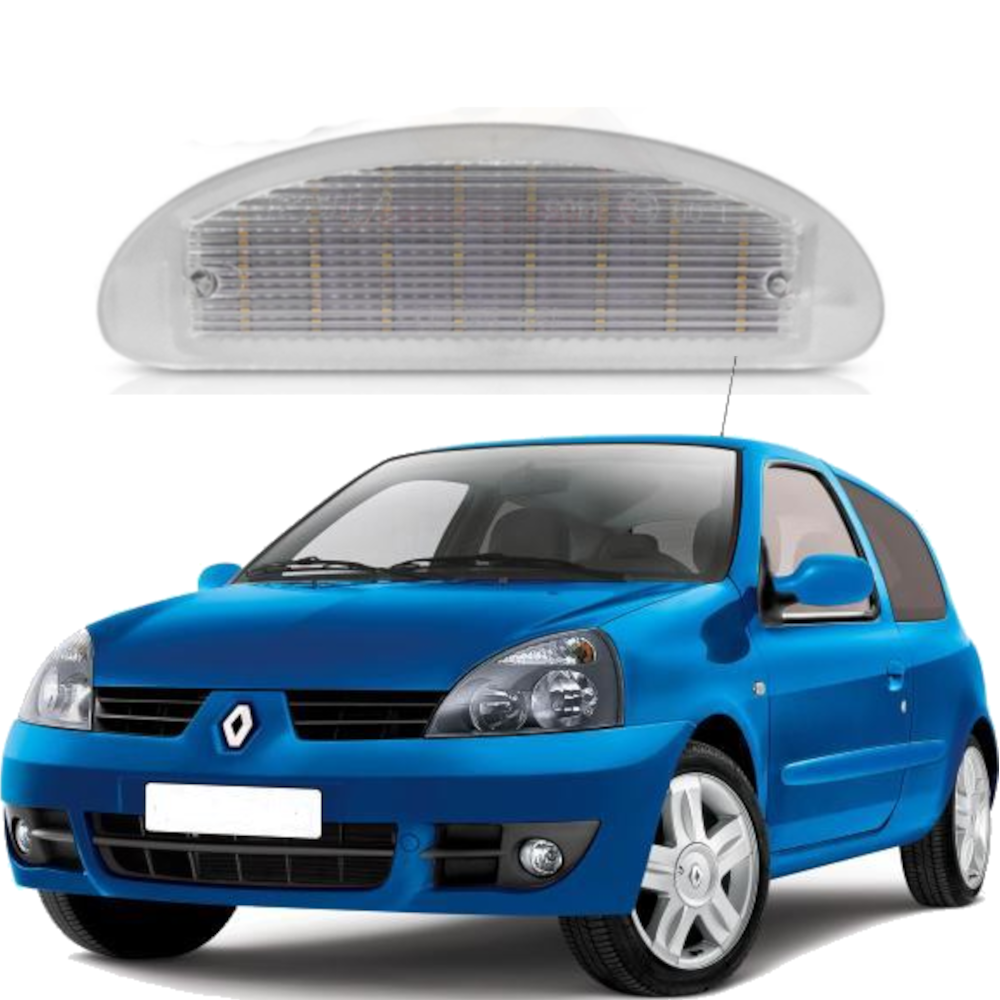 2x Feux de plaque d'immatriculation LED Renault Clio III – Autolog