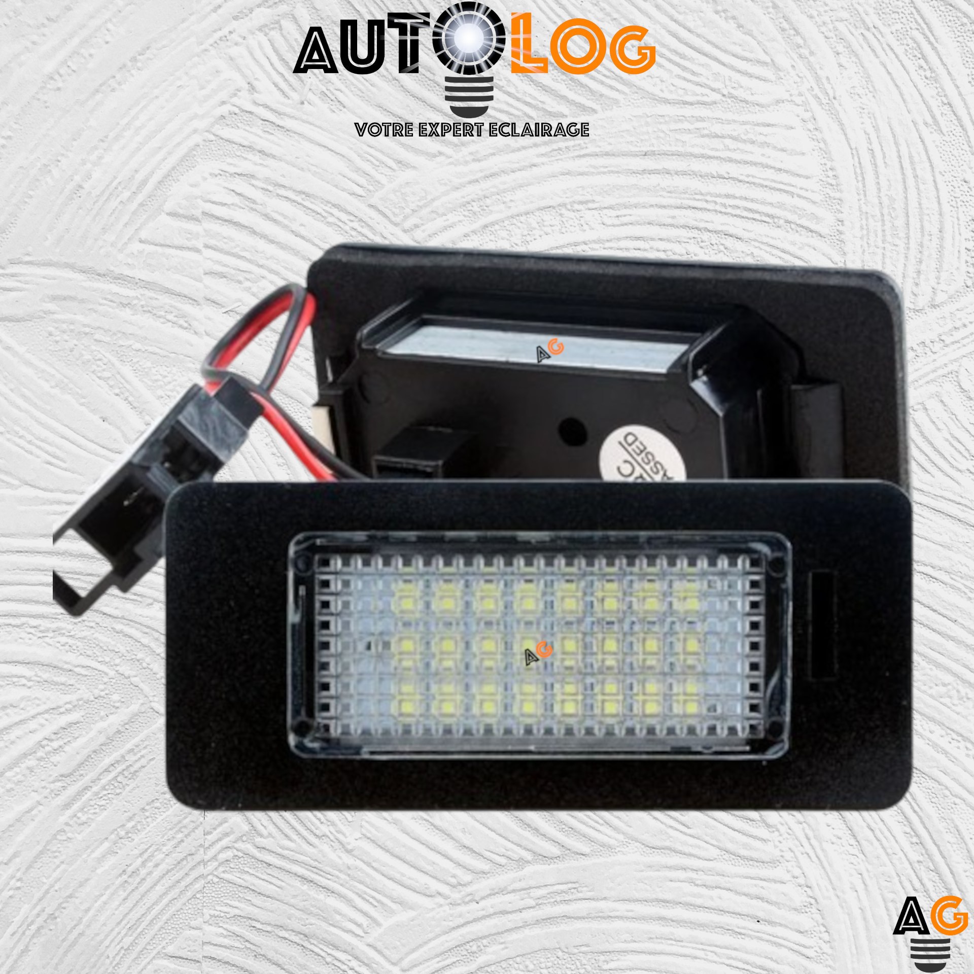 2x Feux de plaque d'immatriculation LED Audi A7