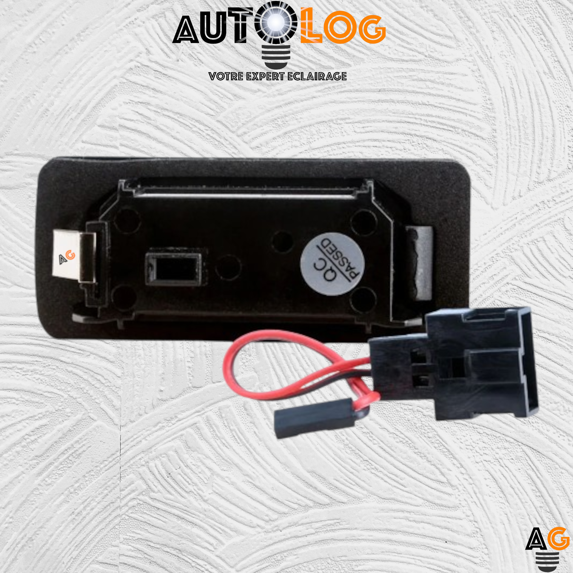 2x Feux de plaque d'immatriculation LED Volkswagen Touran