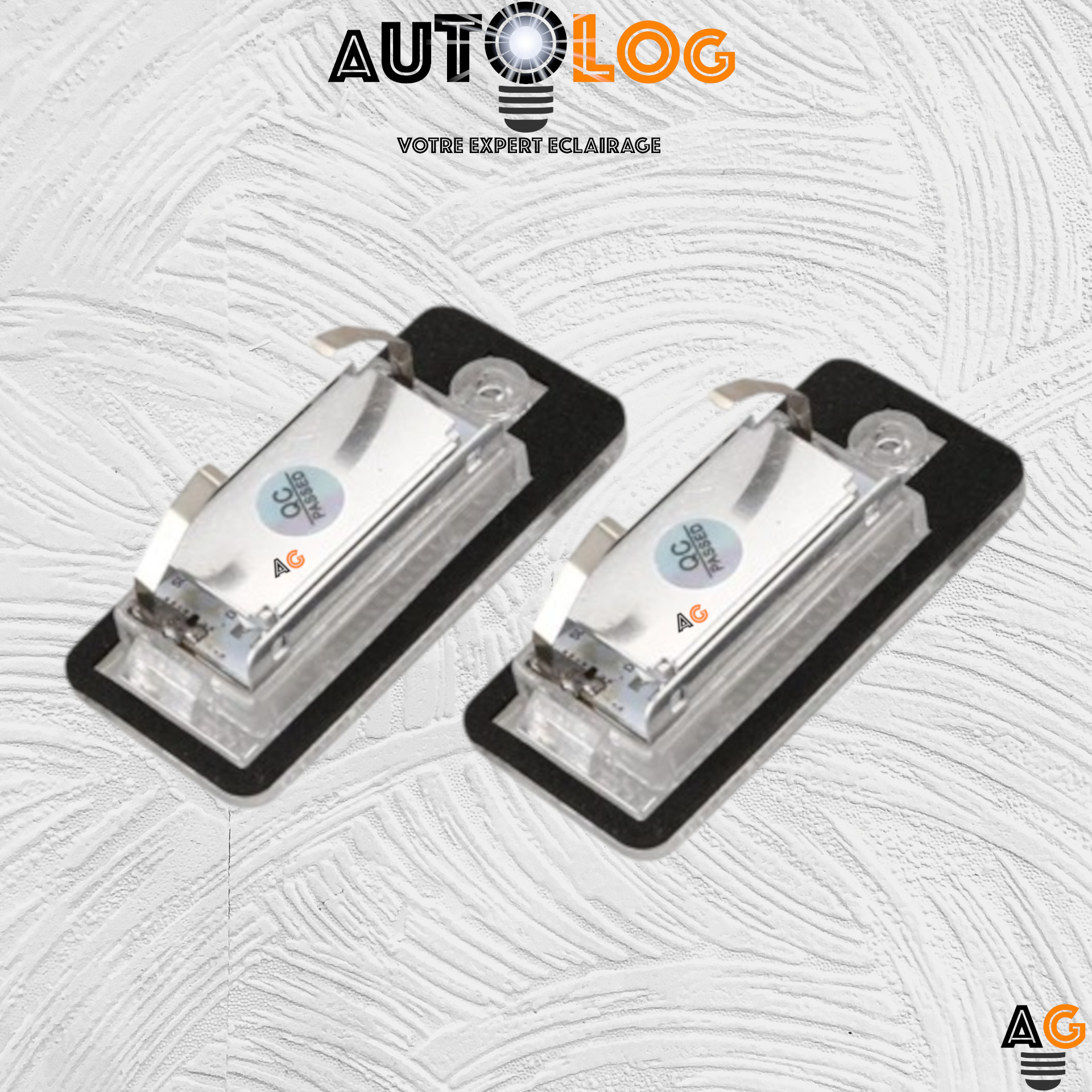 2x Feux de plaque d'immatriculation LED Audi A4
