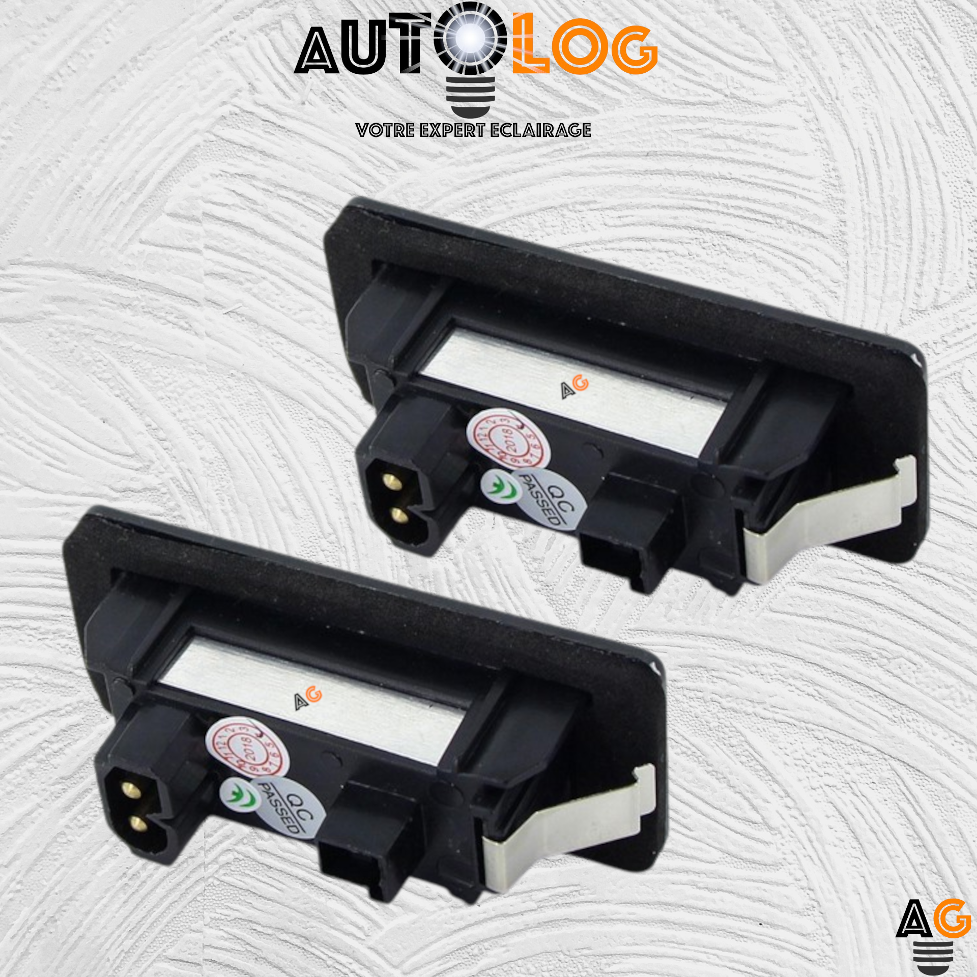 2x Feux de plaque d'immatriculation LED BMW X6