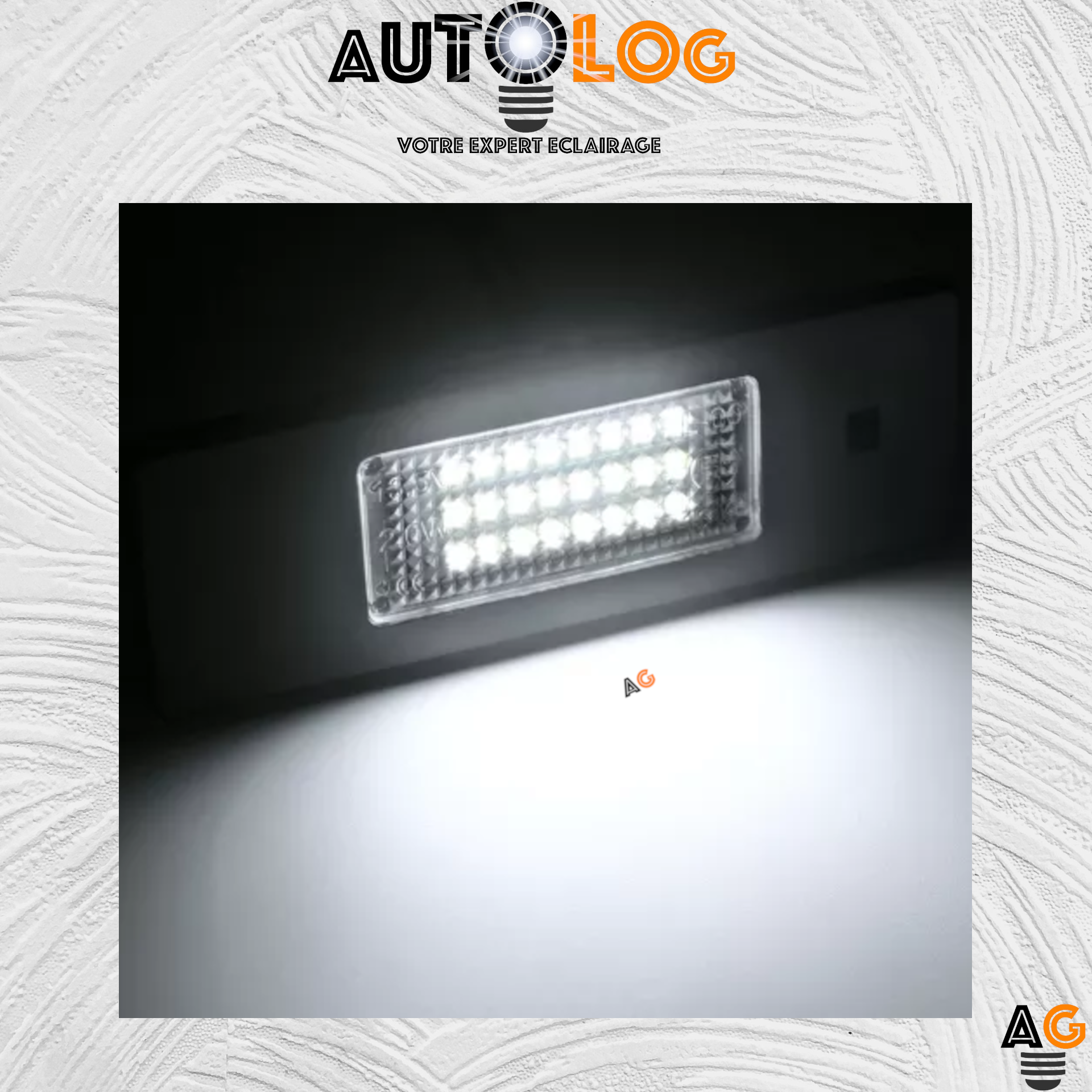 2x Feux de plaque d'immatriculation LED BMW X2