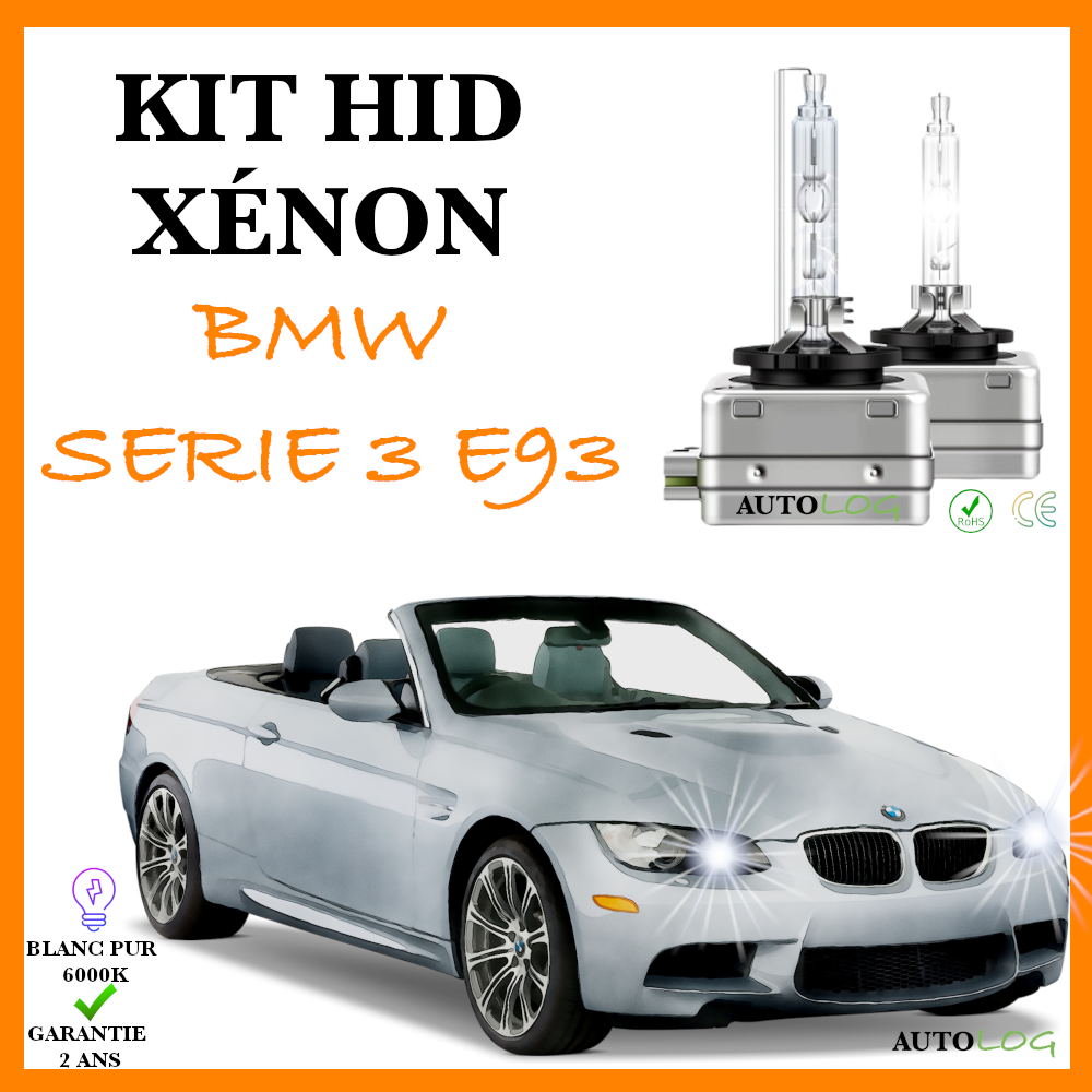 KIT AMPOULE HID XÉNON BMW SERIE 3