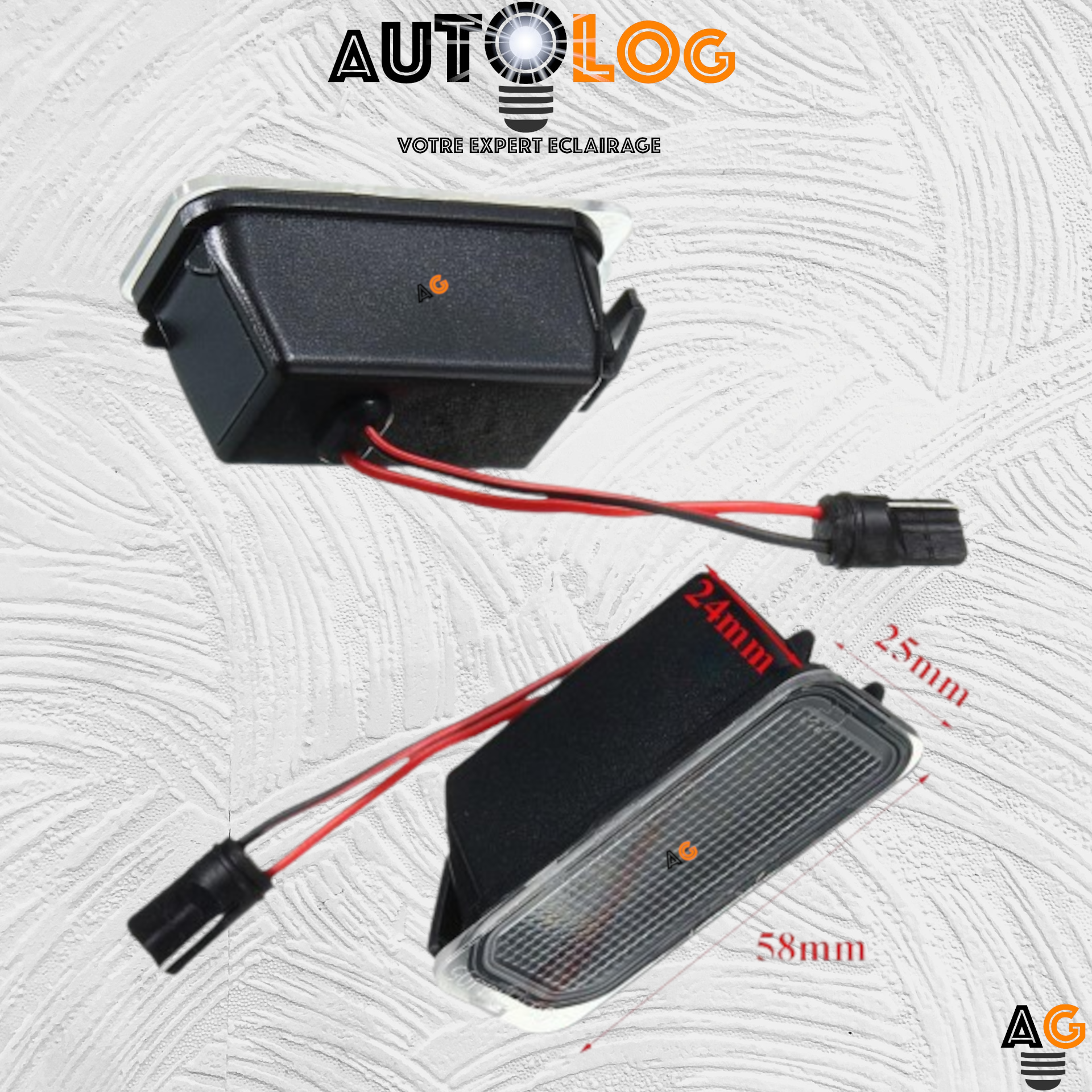 Feux Plaque d'immatriculation LED FORD S-MAX