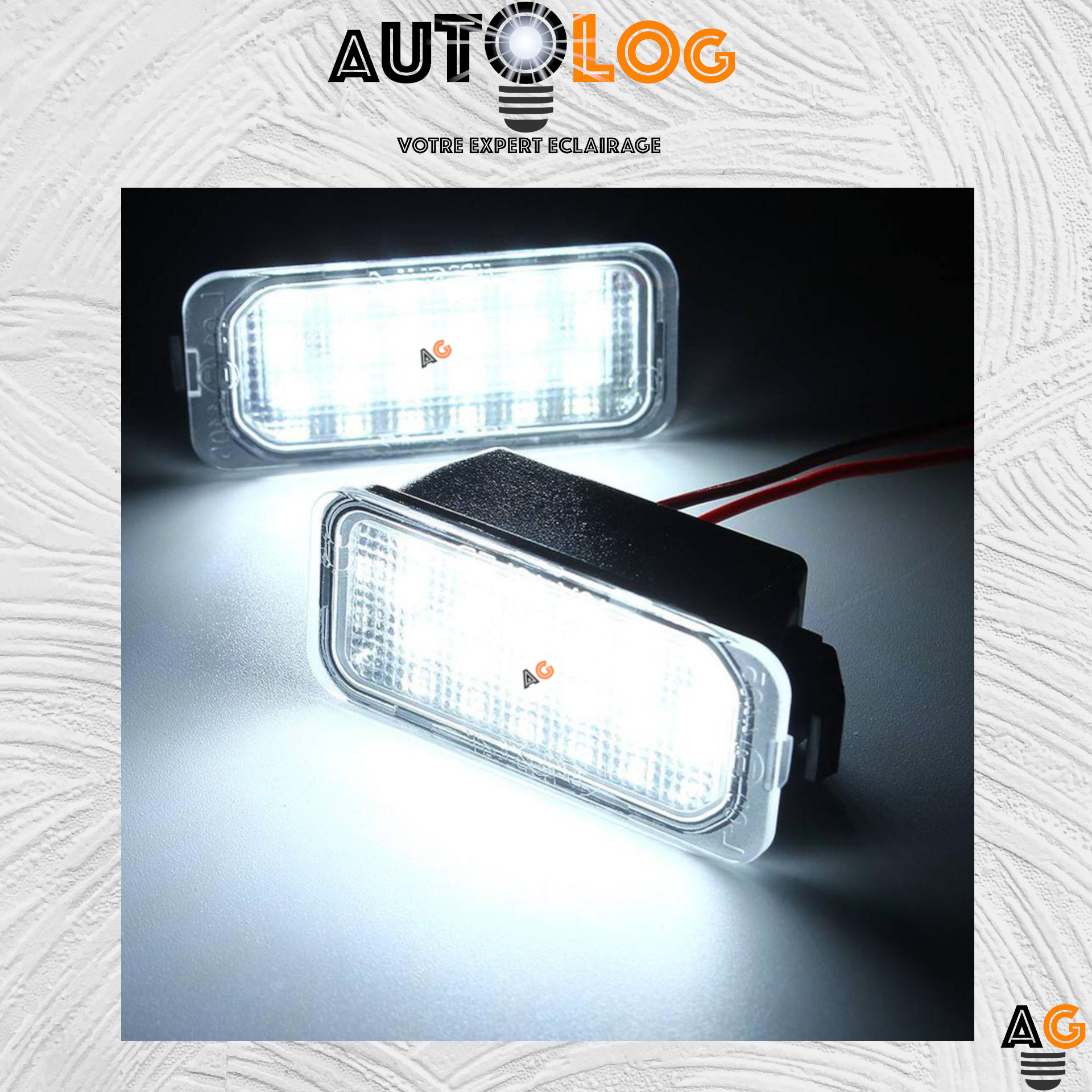 Feux Plaque d'immatriculation LED FORD FOCUS II