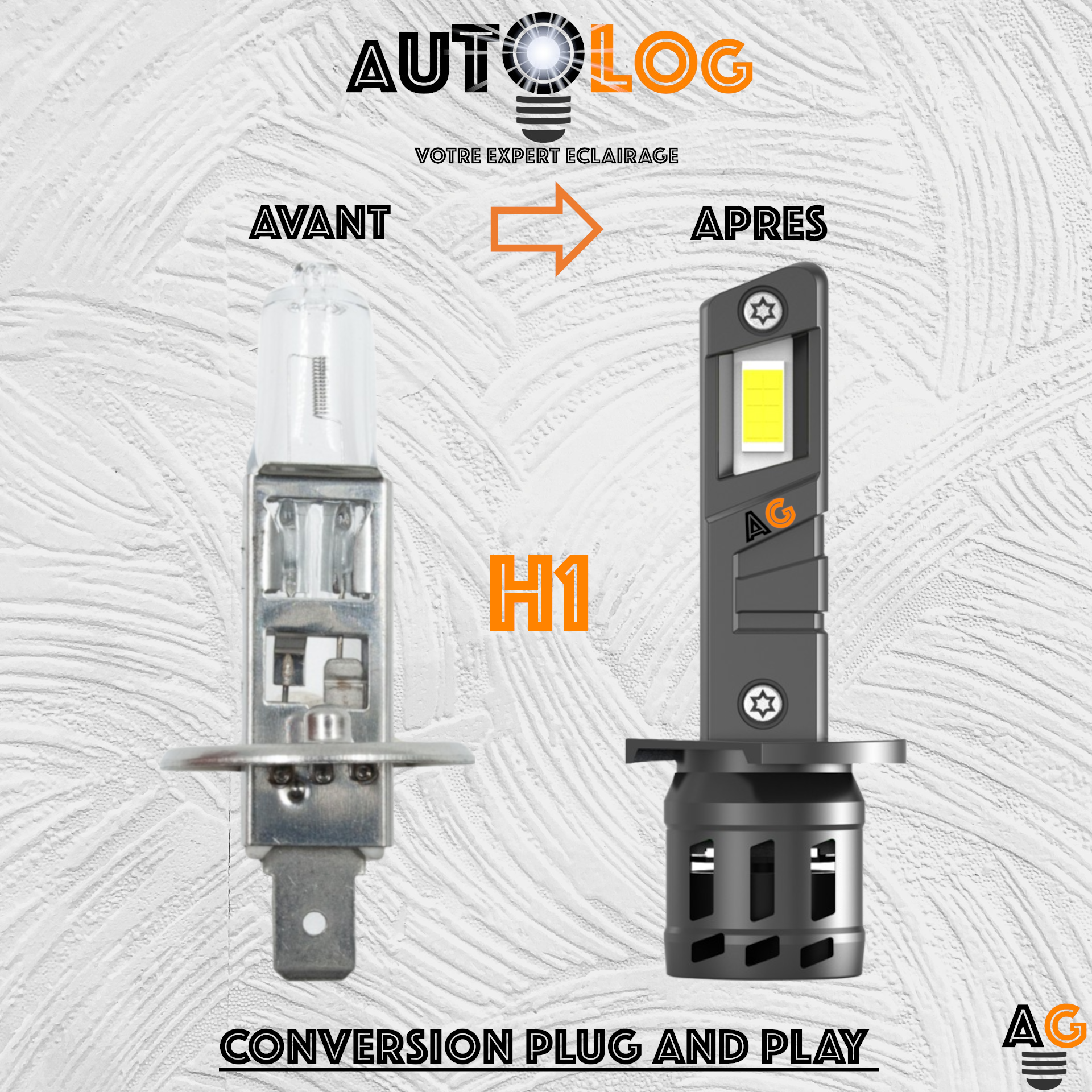 KIT AMPOULE LED UNIVERSEL