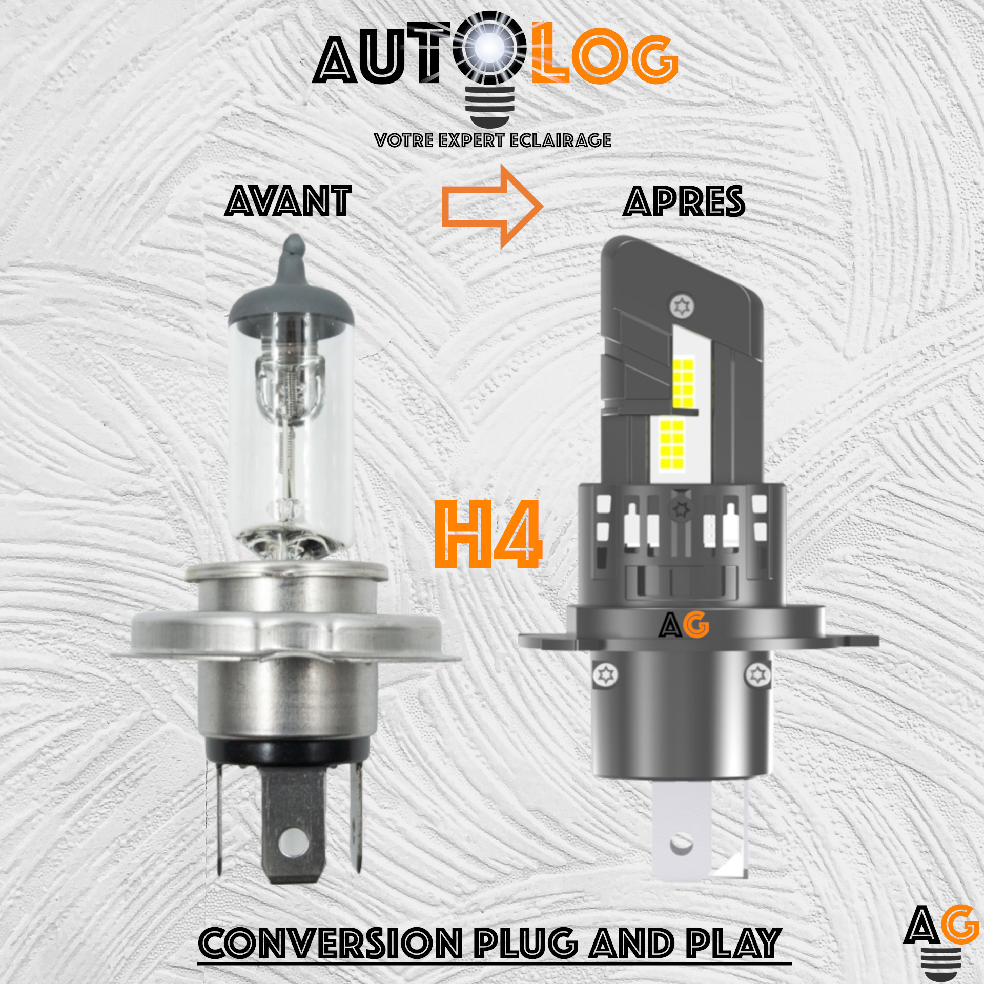 KIT AMPOULE LED UNIVERSEL