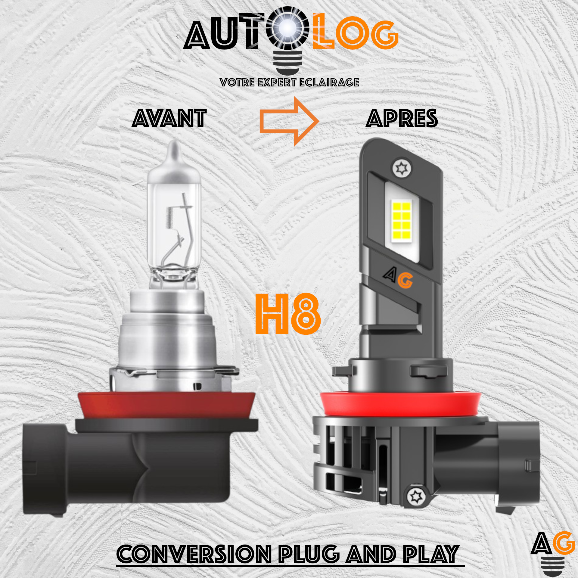 KIT AMPOULE LED UNIVERSEL