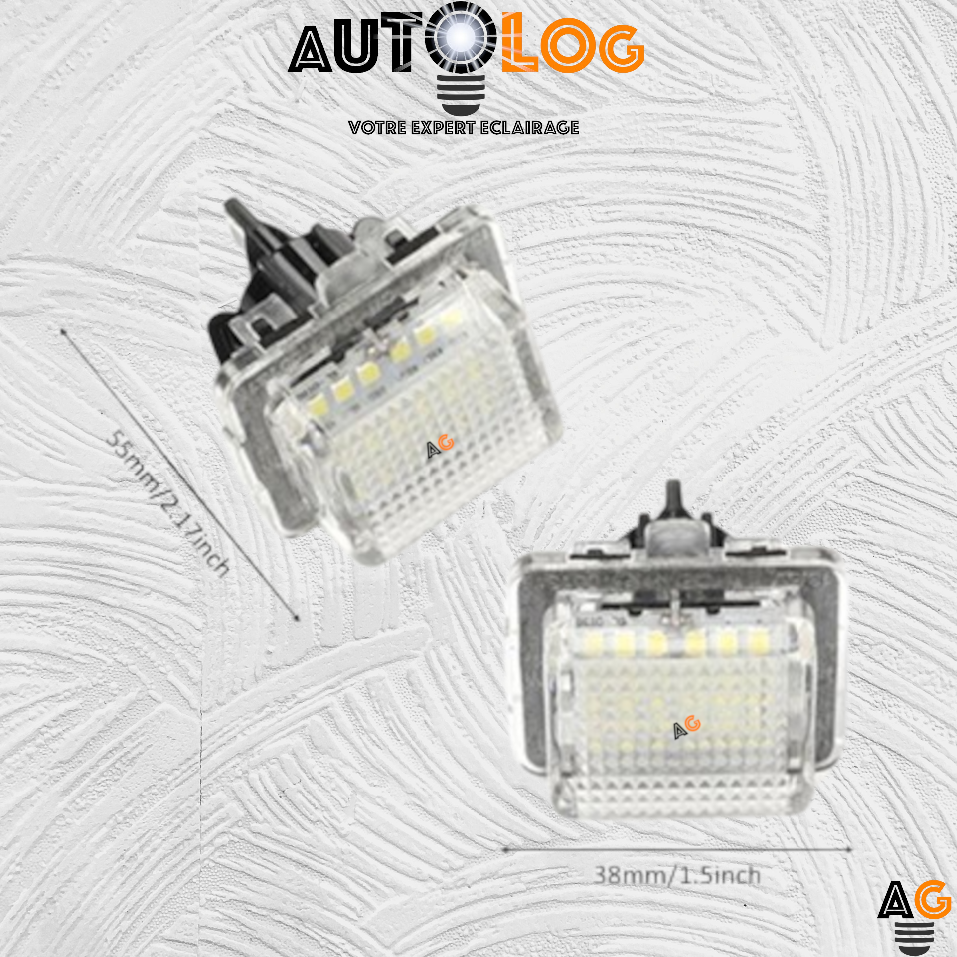 Feux Plaque d'immatriculation LED MERCEDES CLASSE S W221