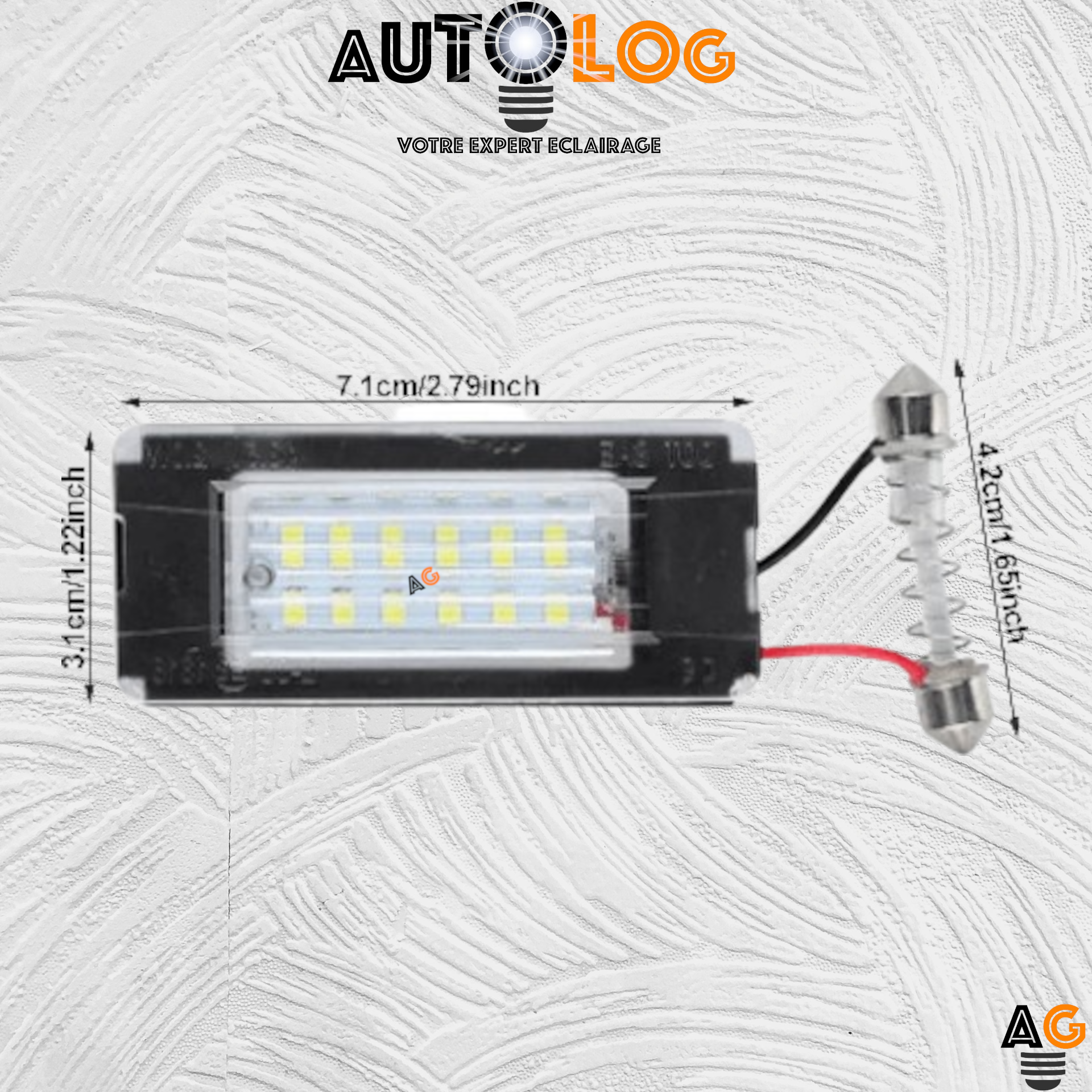 Feux Plaque d'immatriculation LED MINI Cooper