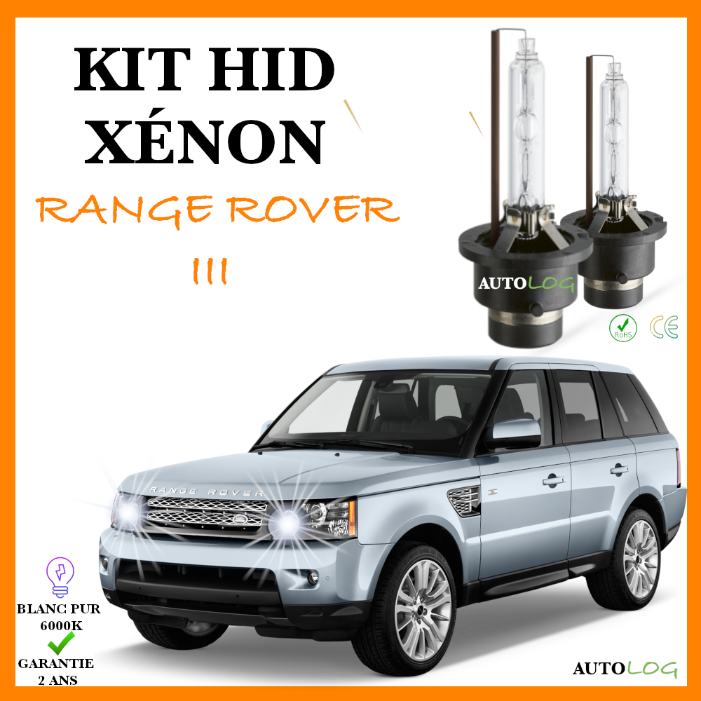 KIT AMPOULE HID XÉNON RANGE ROVER