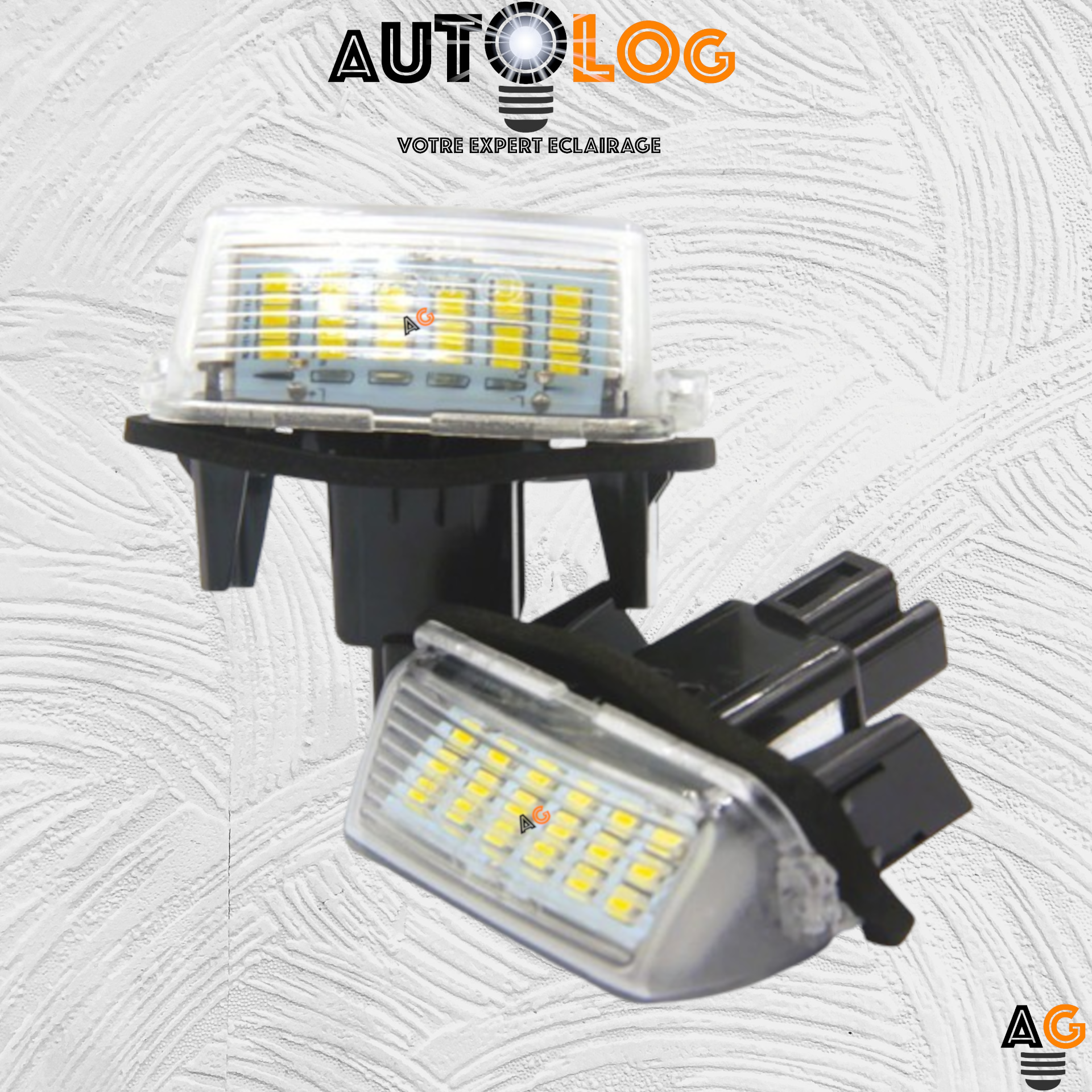 2x Feux Plaque d'immatriculation LED TOYOTA HIGHLANDER