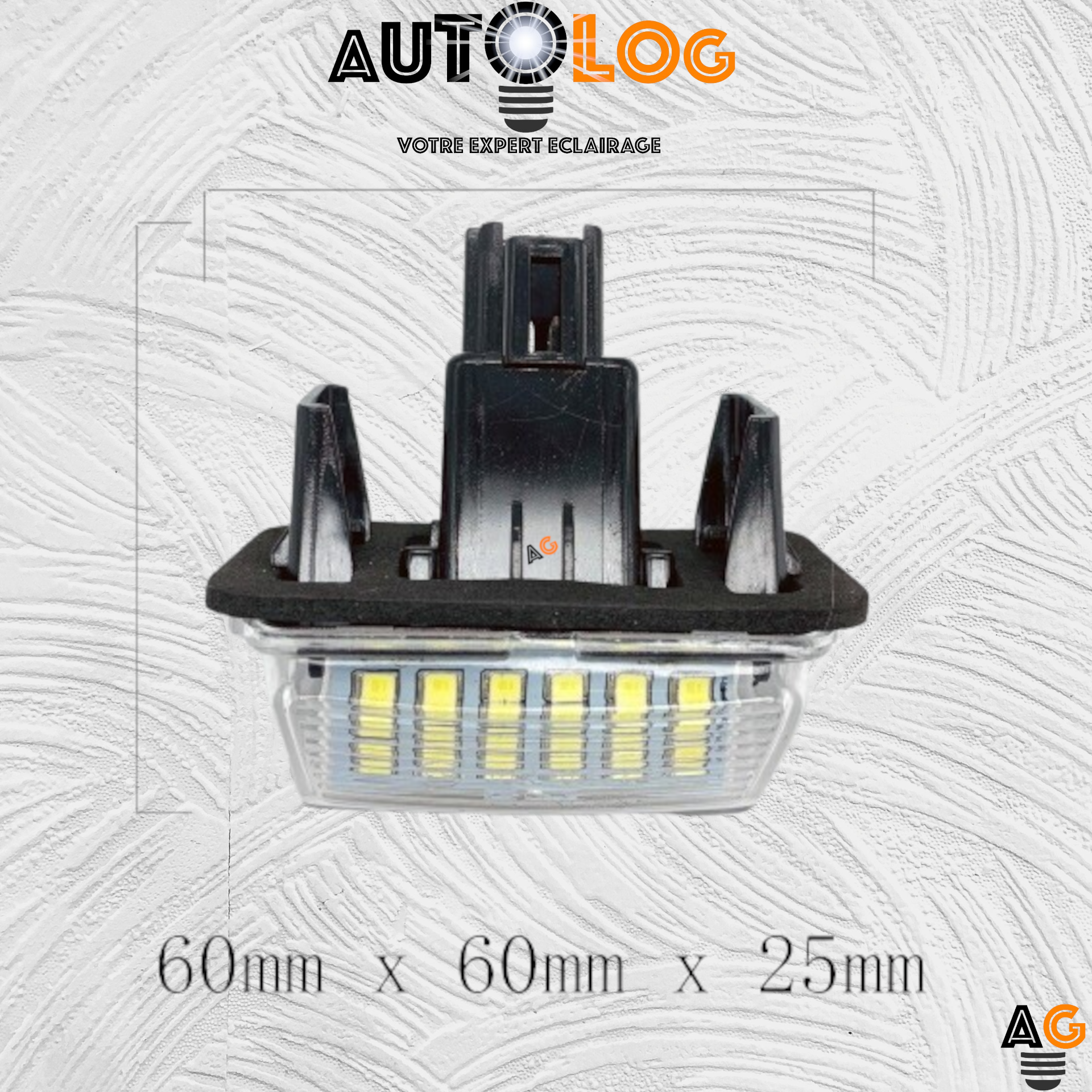 2x Feux Plaque d'immatriculation LED TOYOTA CAMRY