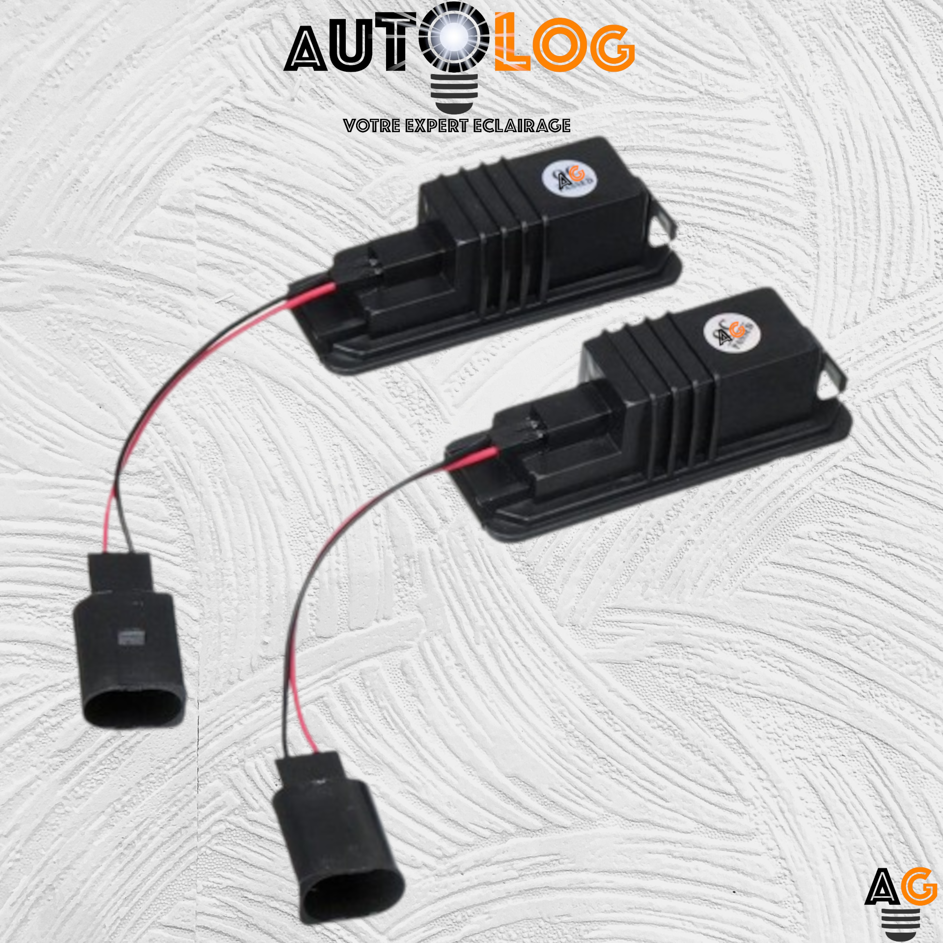 2x Feux Plaque d'immatriculation LED VOLKSWAGEN SIROCCO