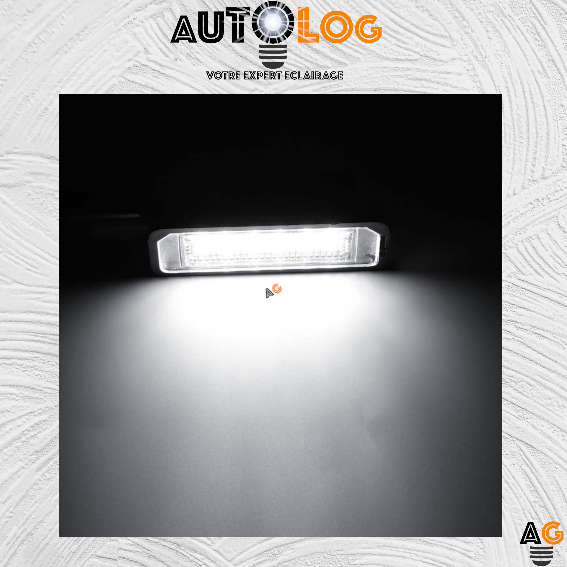 2x Feux Plaque d'immatriculation LED VOLKSWAGEN SIROCCO