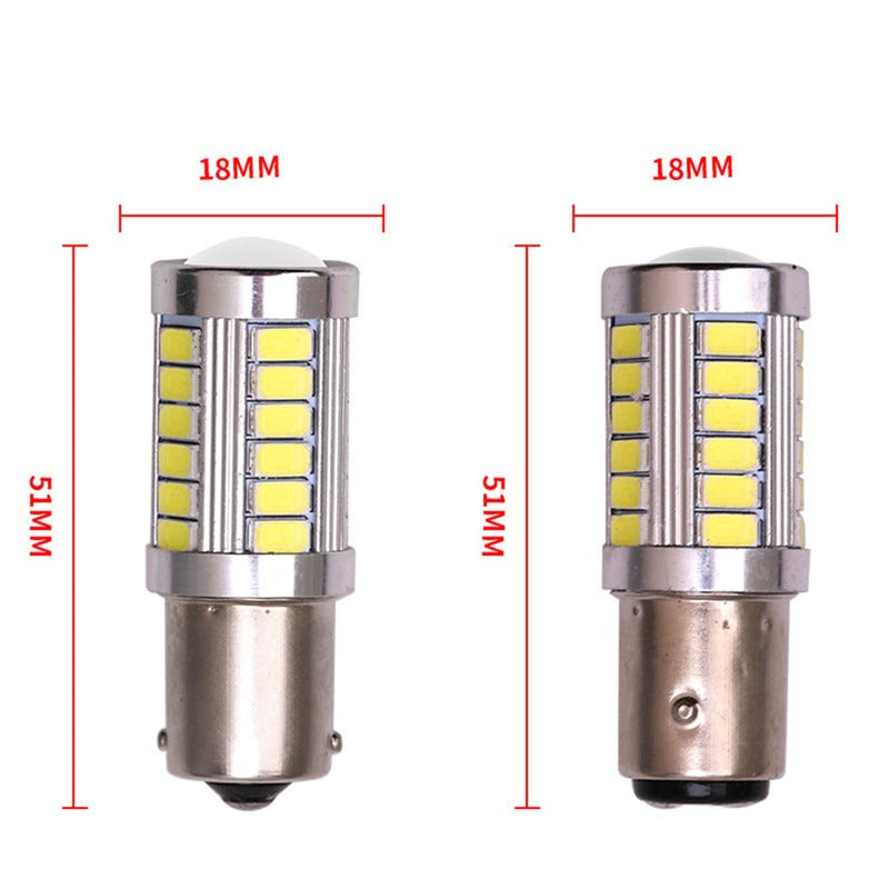 2x Ampoule de recul LED BA15S P21W